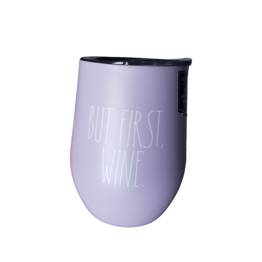 2/$10 Rae Dunn Wine Tumbler Lilac 12oz